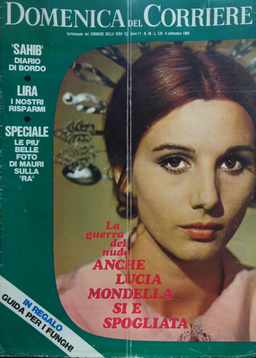 DOMENICA DEL CORRIERE N.36 1969