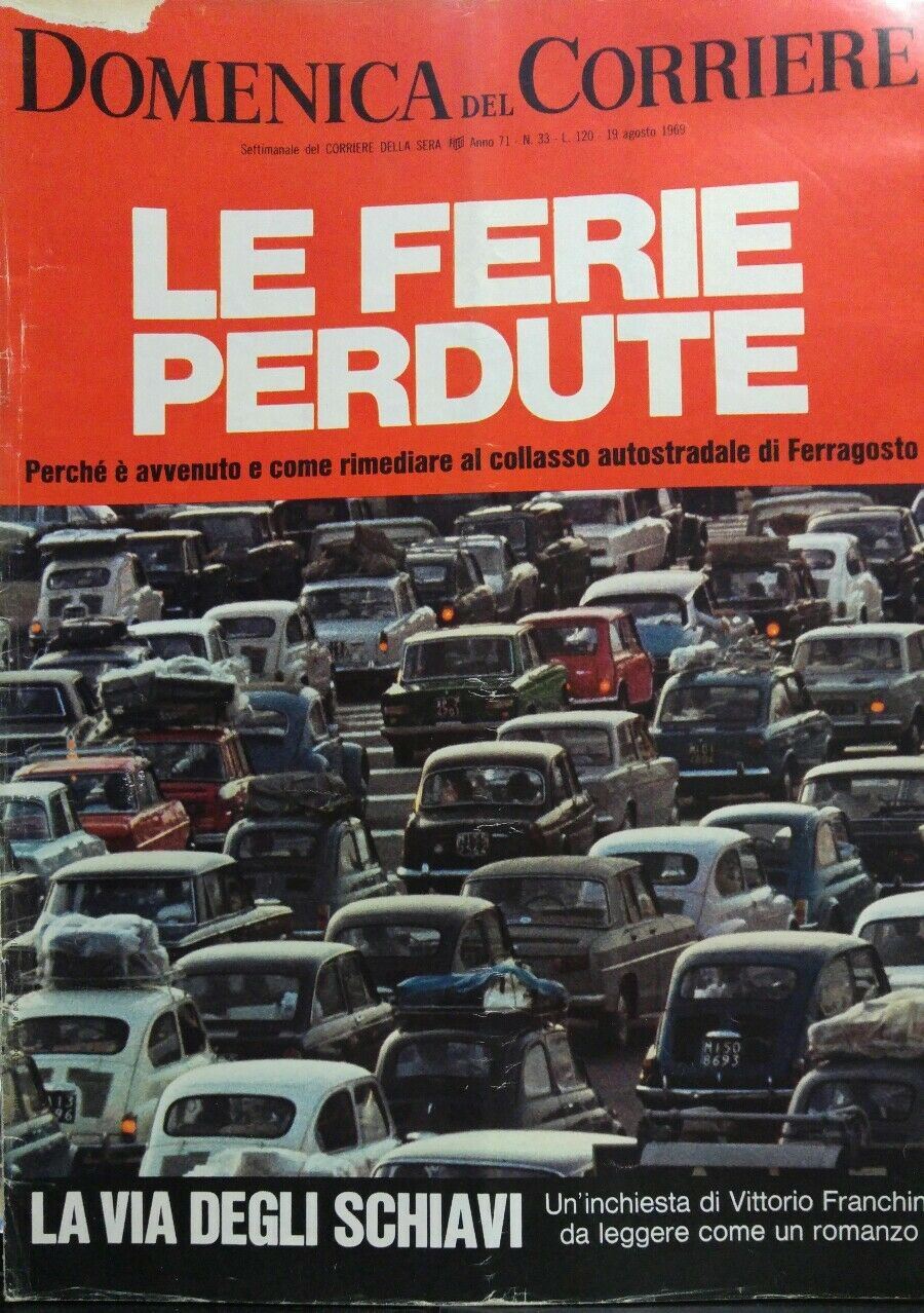 DOMENICA DEL CORRIERE N.33 1969