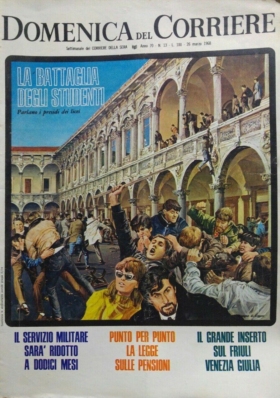DOMENICA DEL CORRIERE N.13 1968