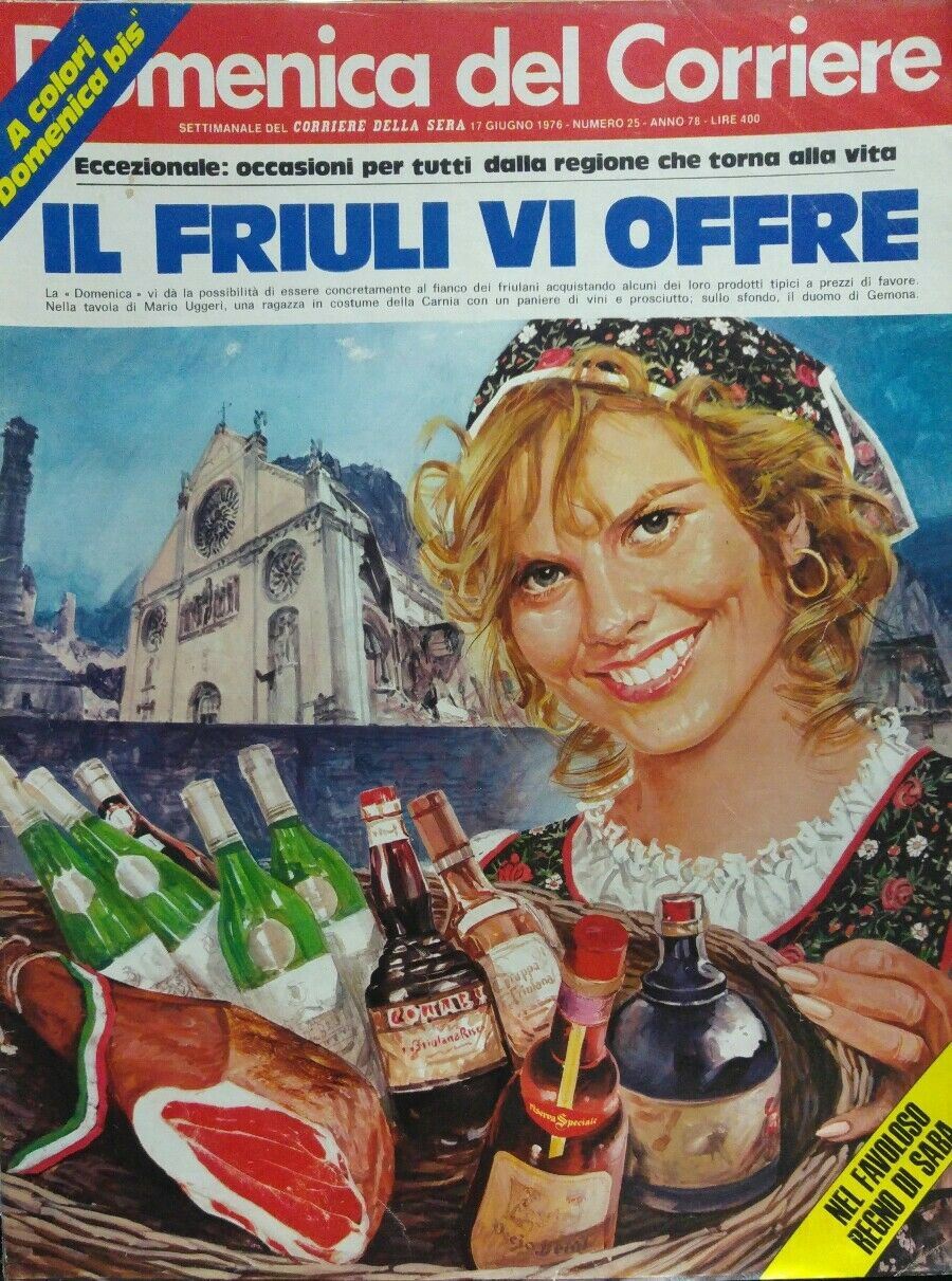 DOMENICA DEL CORRIERE N.25  1976