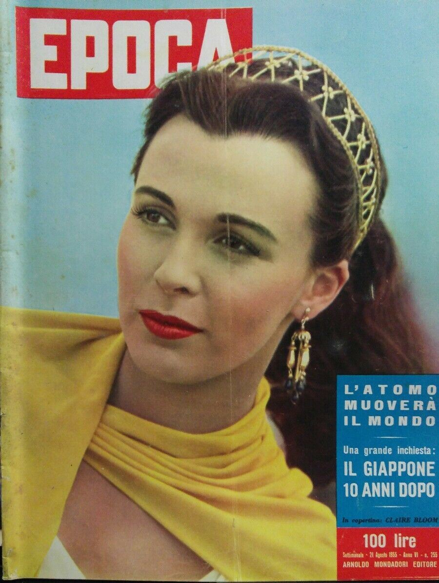 EPOCA N.255  1955 CLAIRE BLOOM