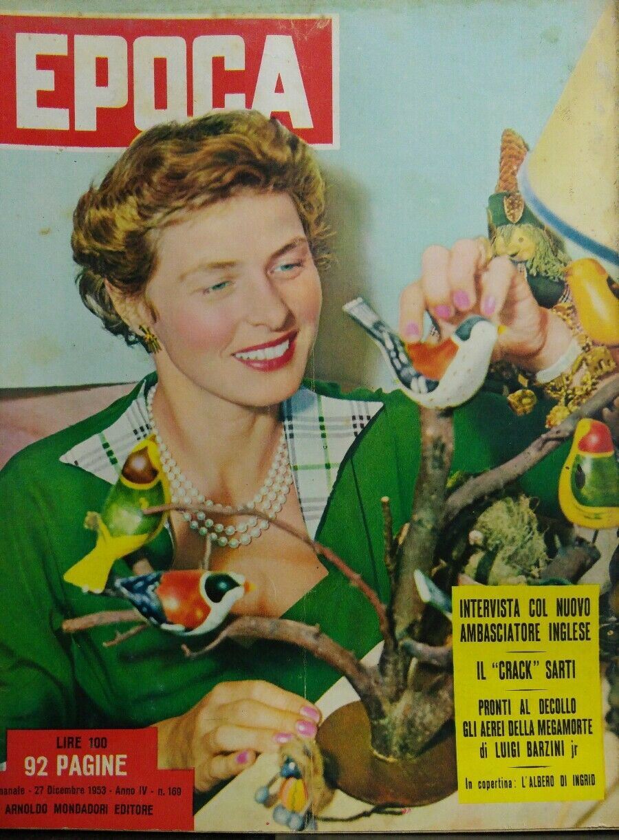 EPOCA N.169 1953 INGRID BERGMAN