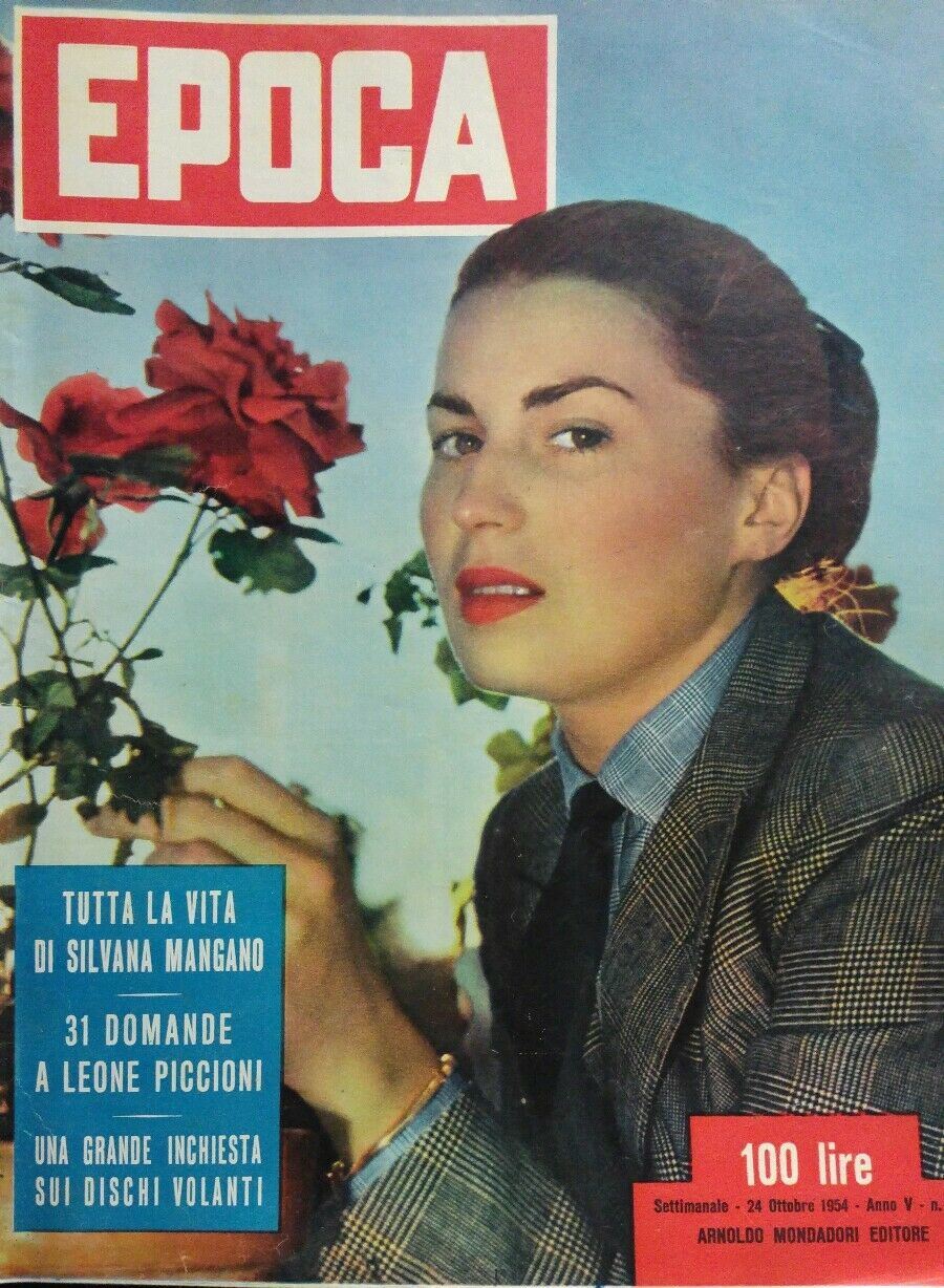 EPOCA N.212 1954 SILVANA MANGANO