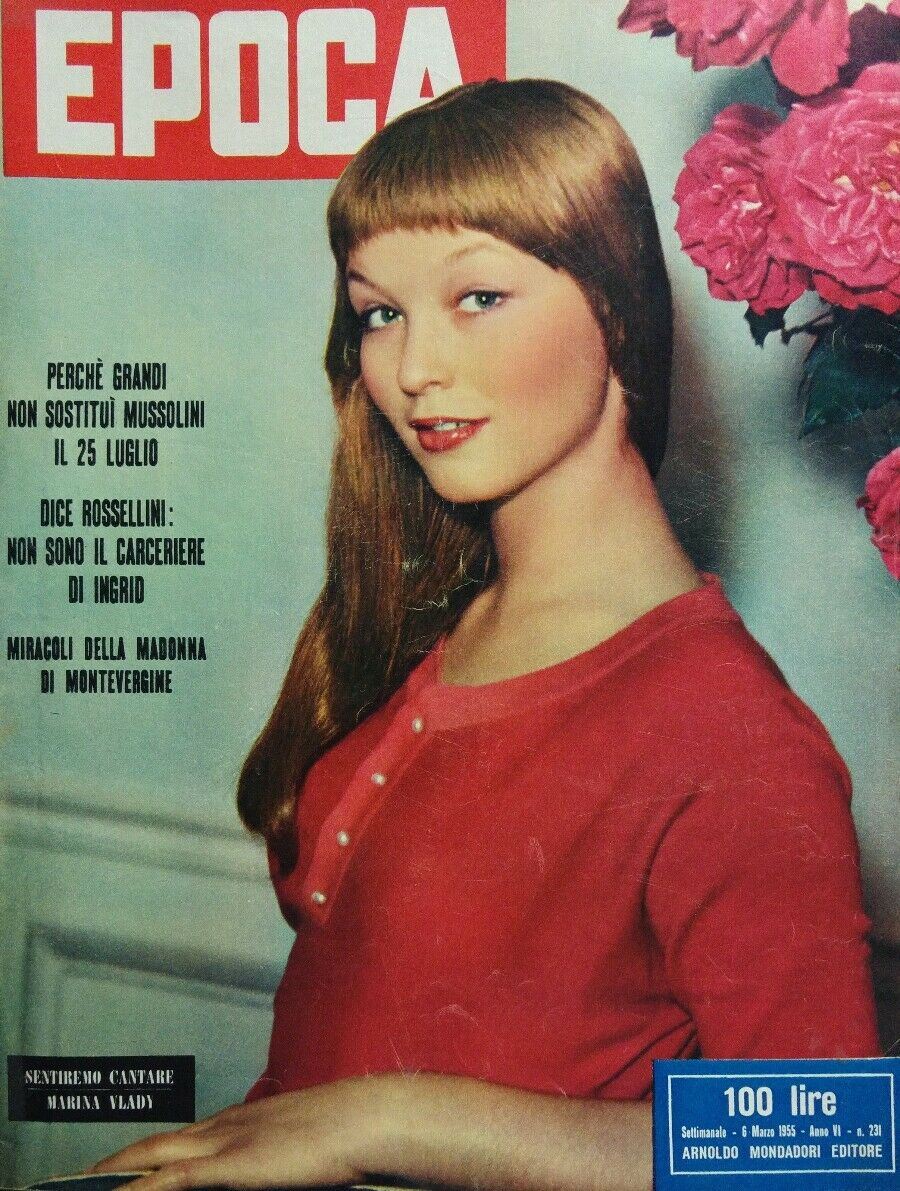 EPOCA N.231 1955 MARINA VLADY