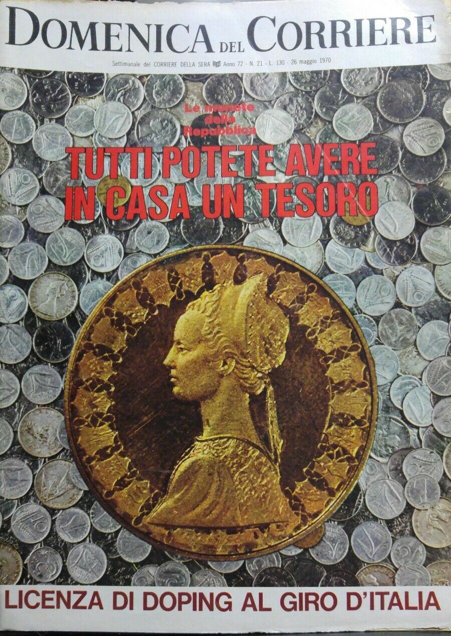 DOMENICA DEL CORRIERE N.21 1970