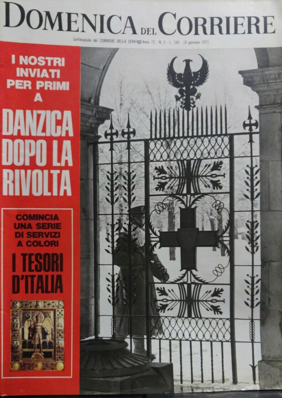 DOMENICA DEL CORRIERE N.3 1971