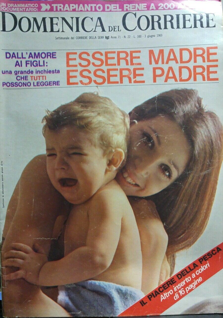 DOMENICA DEL CORRIERE N.22 1969