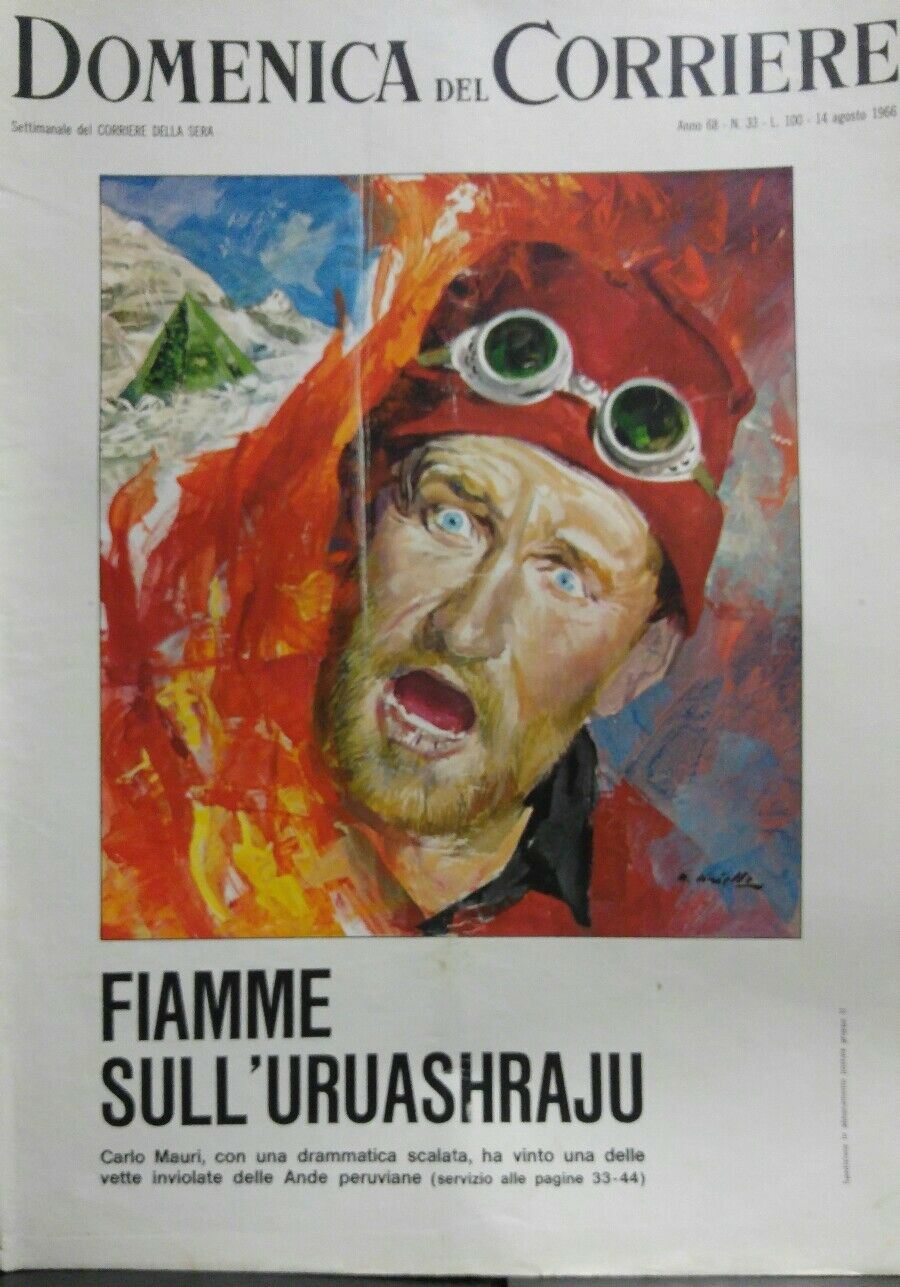 DOMENICA DEL CORRIERE N.33 1966