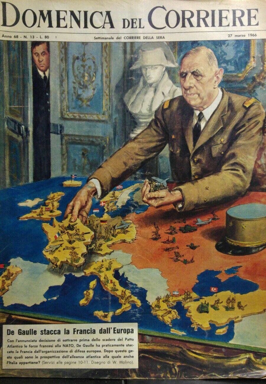 DOMENICA DEL CORRIERE N.13 1966