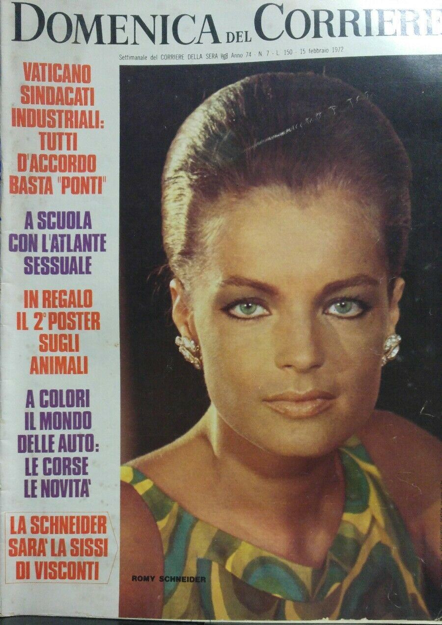 DOMENICA DEL CORRIERE N.7 1972