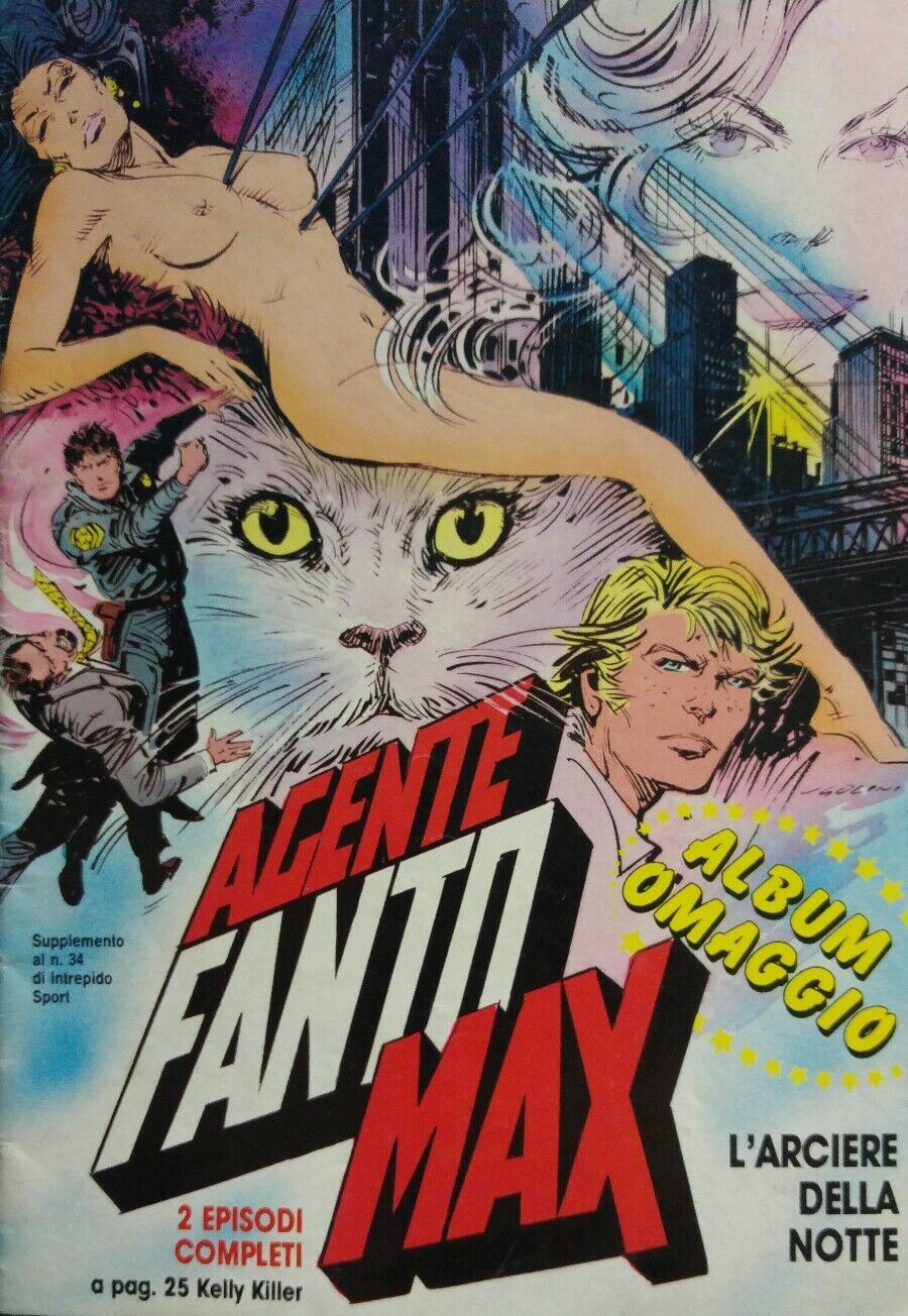 AGENTE FANTO MAX supplemento al n.34 di Intrepido sport