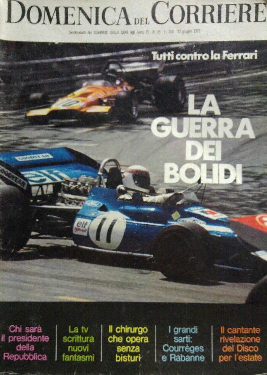 DOMENICA DEL CORRIERE N.25 1971