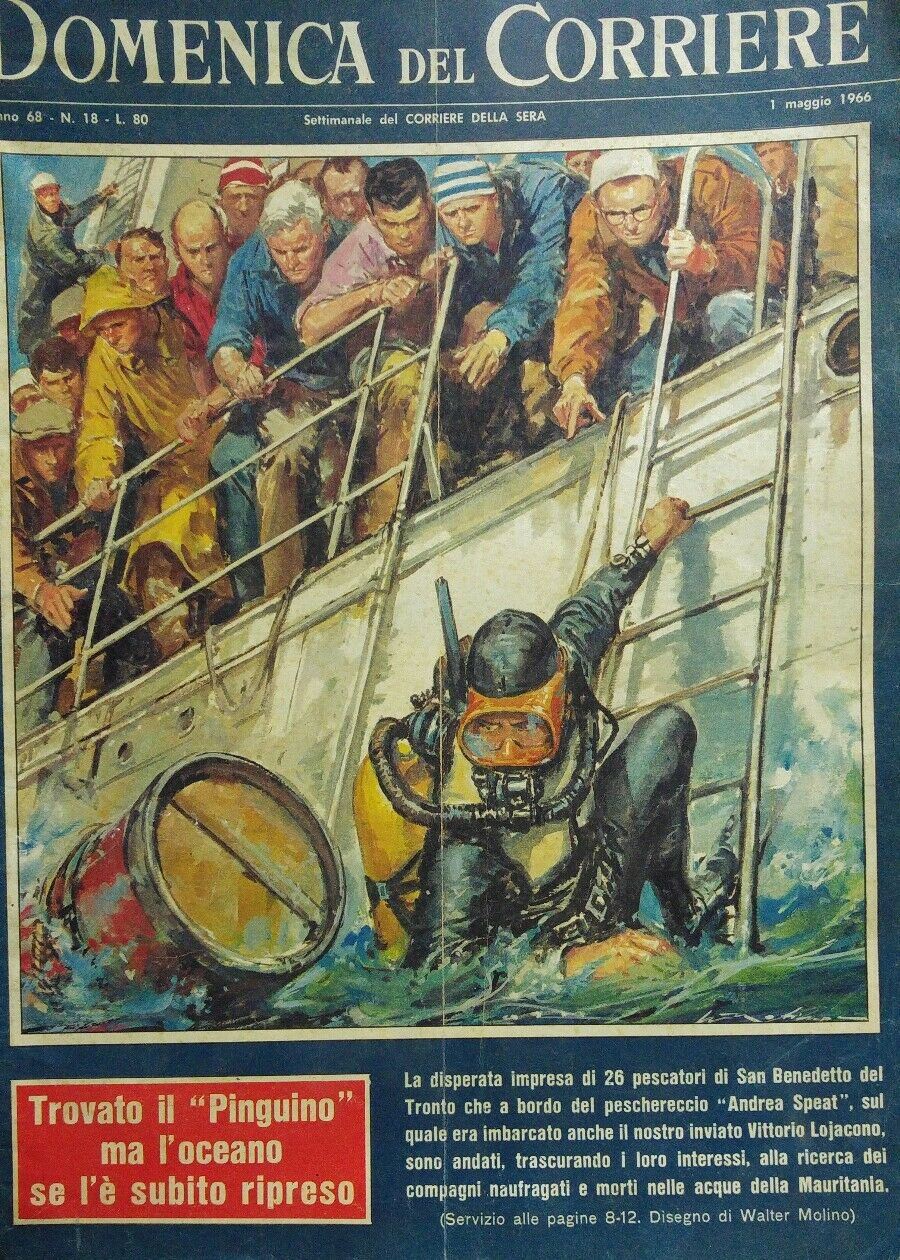 DOMENICA DEL CORRIERE N.18  1966