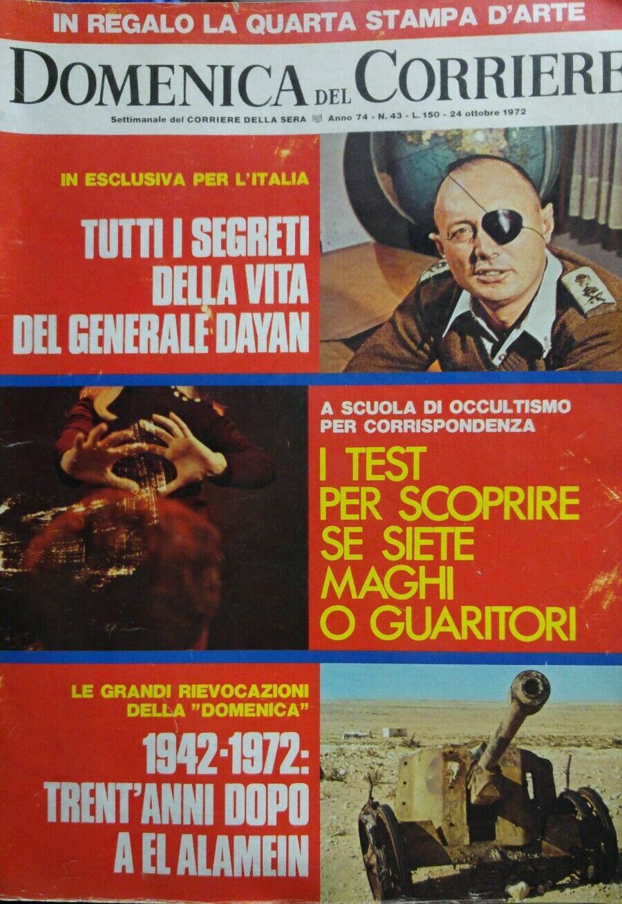 DOMENICA DEL CORRIERE N.43 1972
