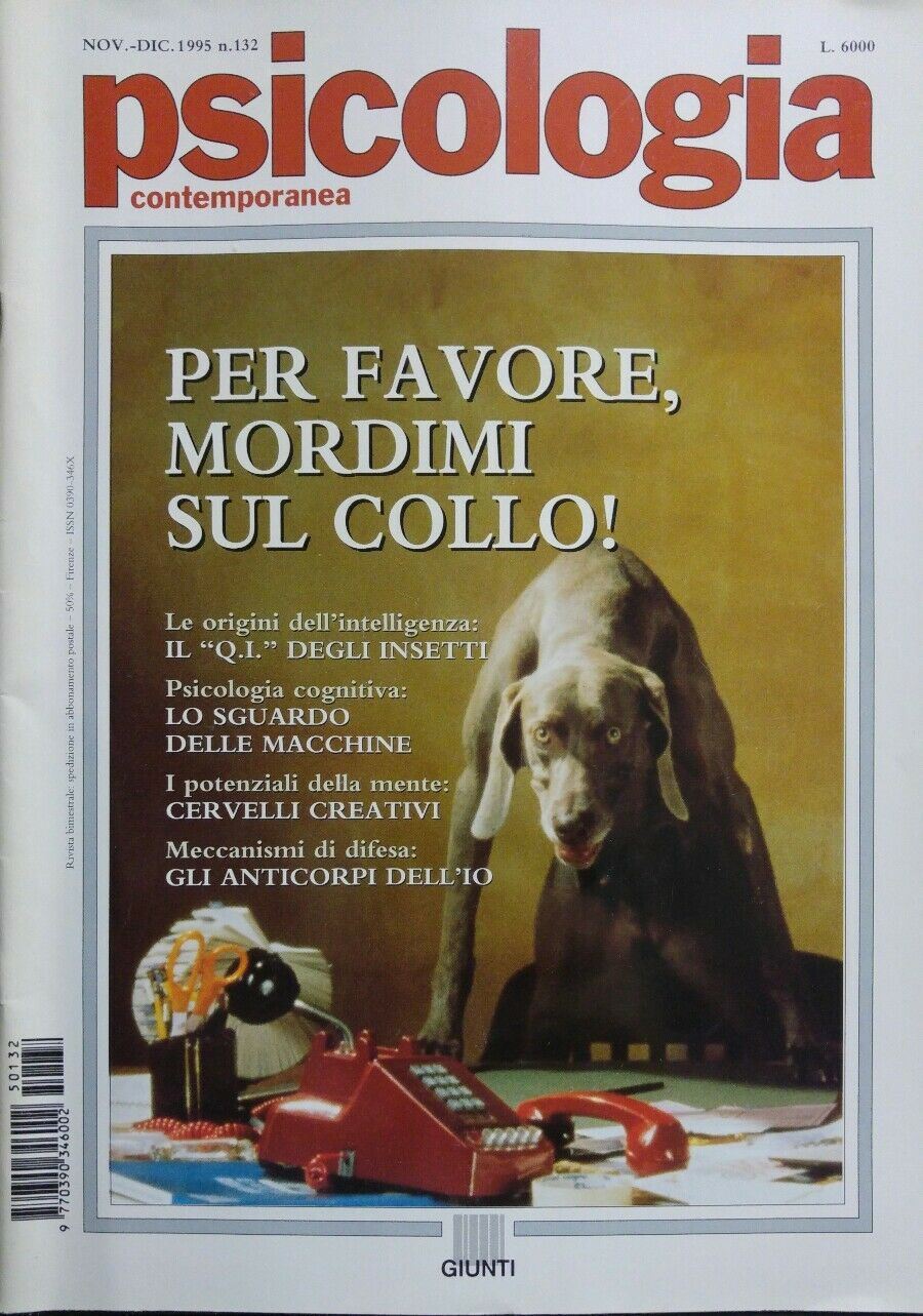 PSICOLOGIA CONTEMPORANEA N.132 1995