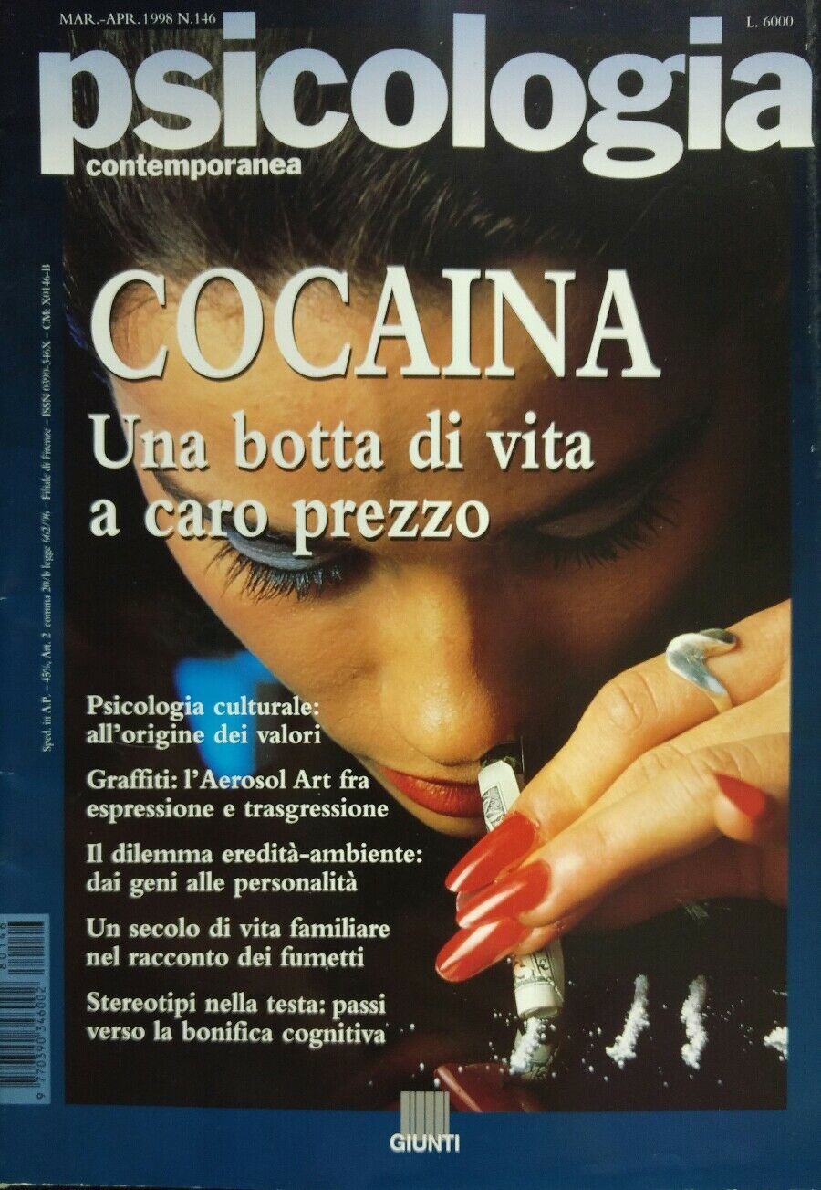 PSICOLOGIA CONTEMPORANEA N.146 1998 COCAINA