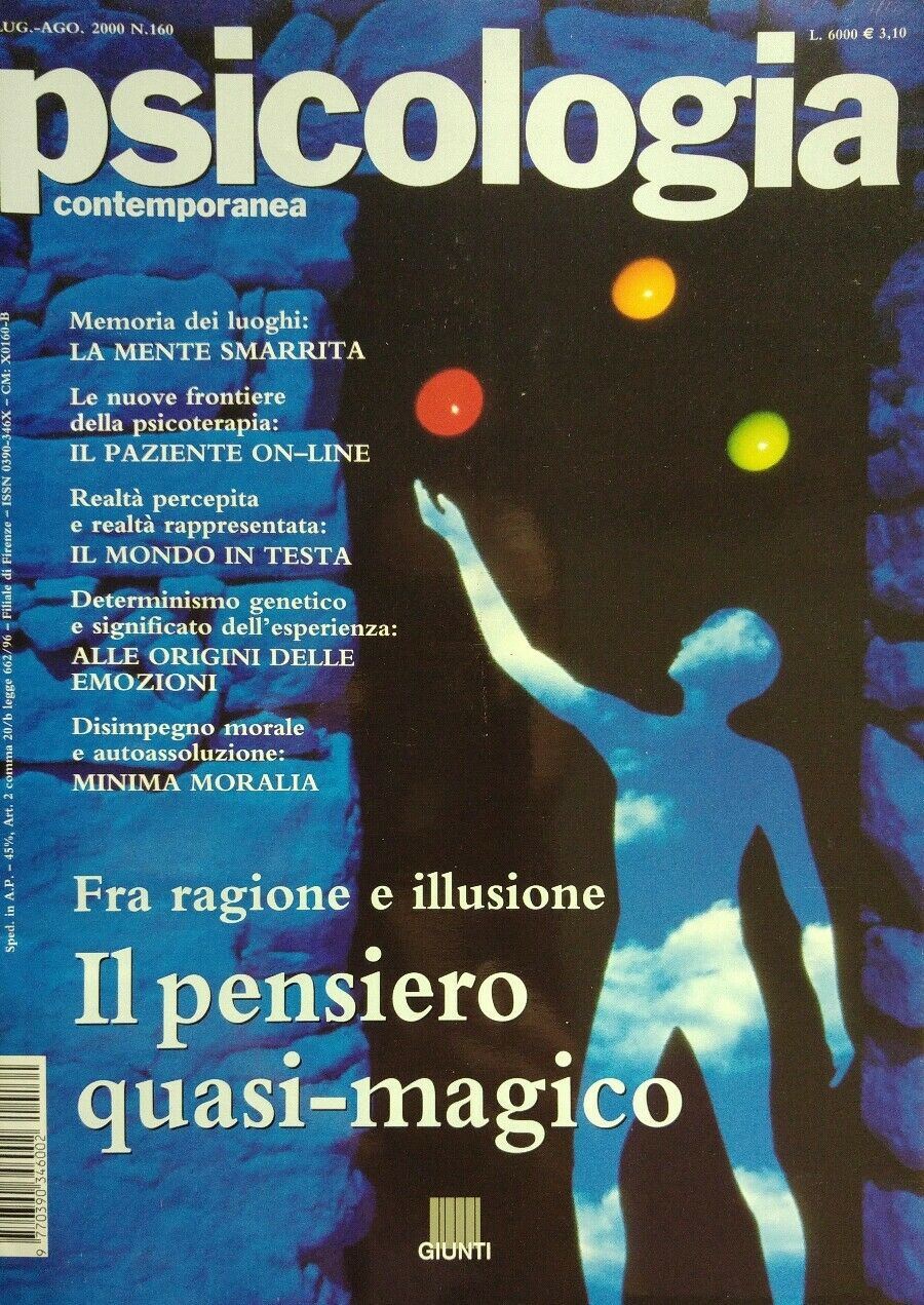 PSICOLOGIA CONTEMPORANEA N.160 2000