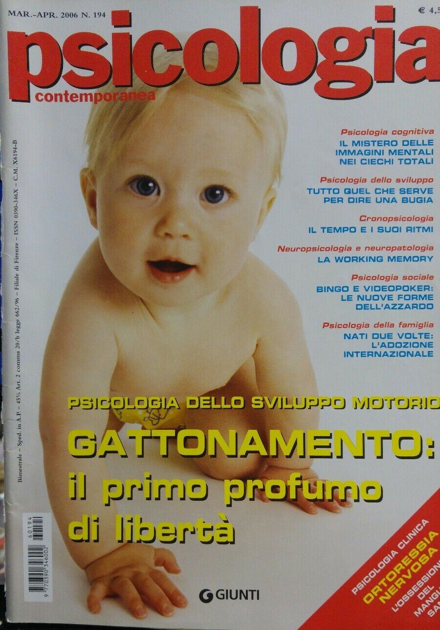 PSICOLOGIA CONTEMPORANEA N.194 2006