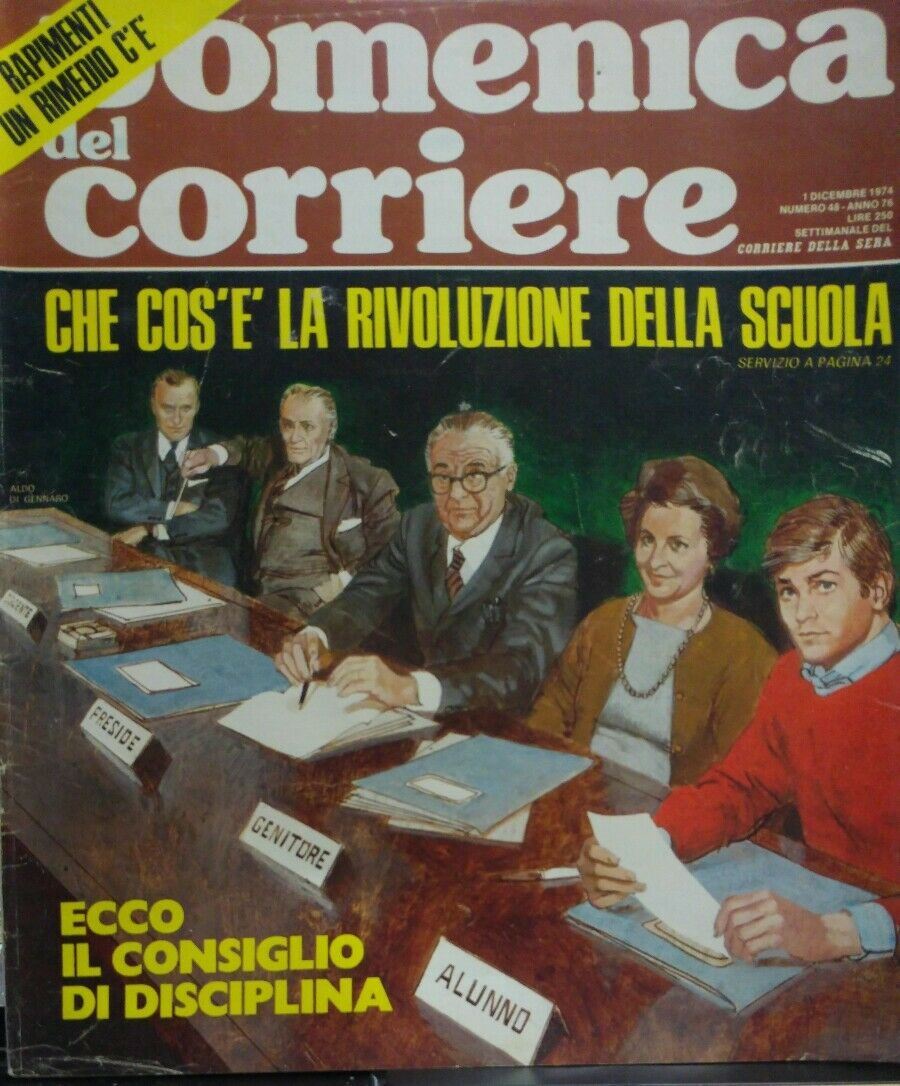 DOMENICA DEL CORRIERE N.48 1974