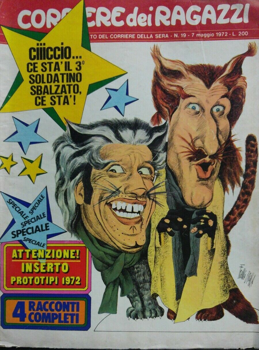 CORRIERE DEI RAGAZZI N.19 1972