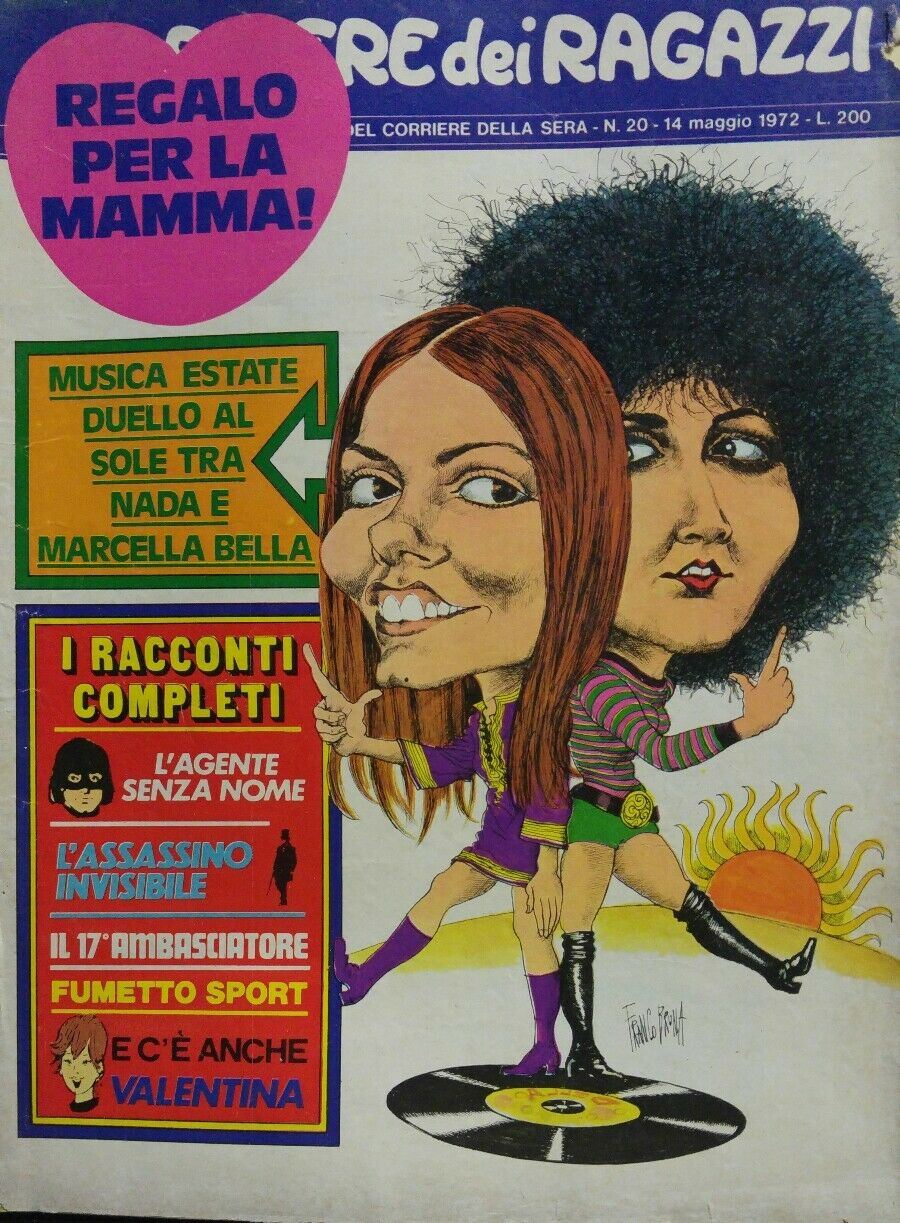 CORRIERE DEI RAGAZZI N.20 1972