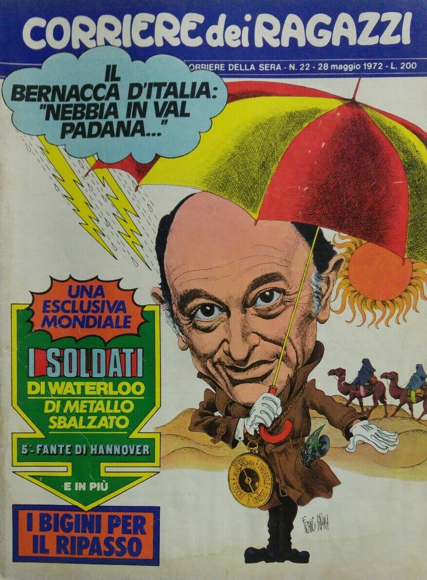 CORRIERE DEI RAGAZZI N.22 1972