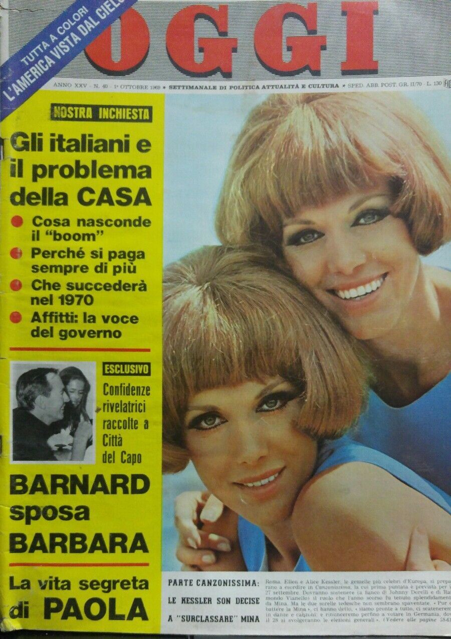 OGGI N.40 1969 LE KESSLER