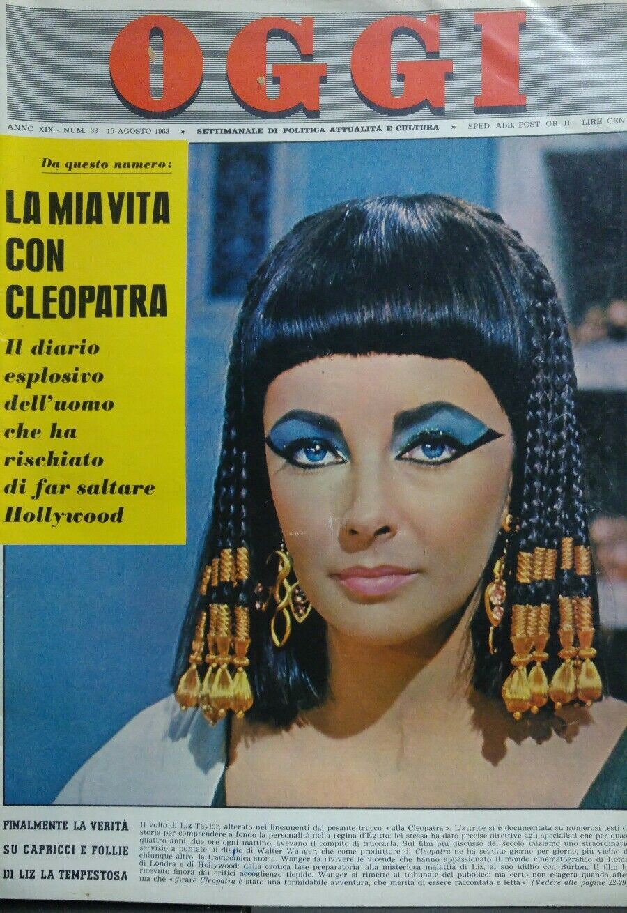 OGGI N.33 1963 LIZ TAYLOR