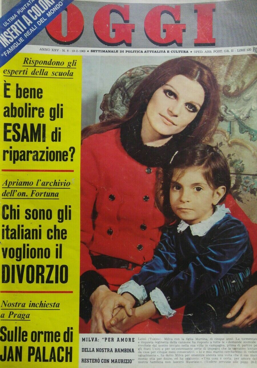 OGGI N.8 1969 MILVA