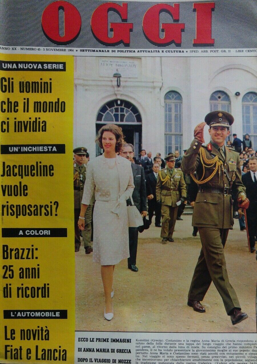 OGGI N.45 1964 ROSSANO BRAZZI