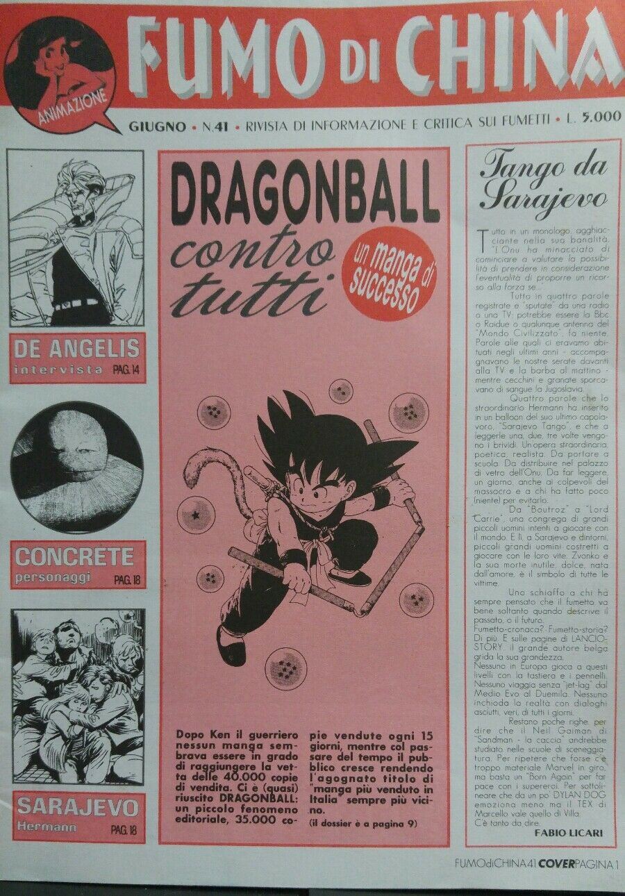 FUMO DI CHINA N.41 GIUGNO 1996