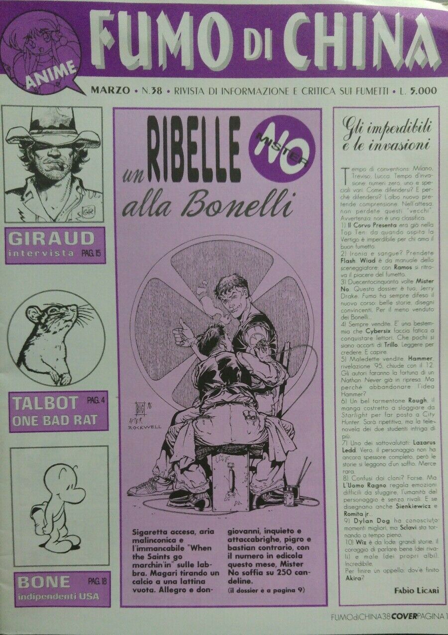 FUMO DI CHINA N.38 MARZO 1996