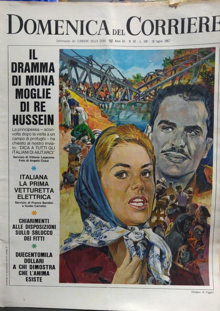 DOMENICA DEL CORRIERE N.30  1966