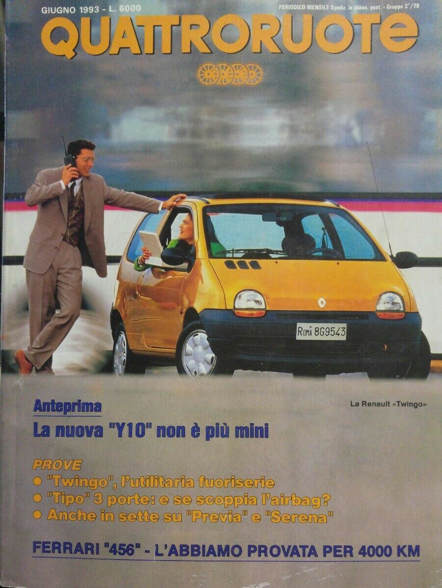 QUATTRORUOTE GIUGNO 1993