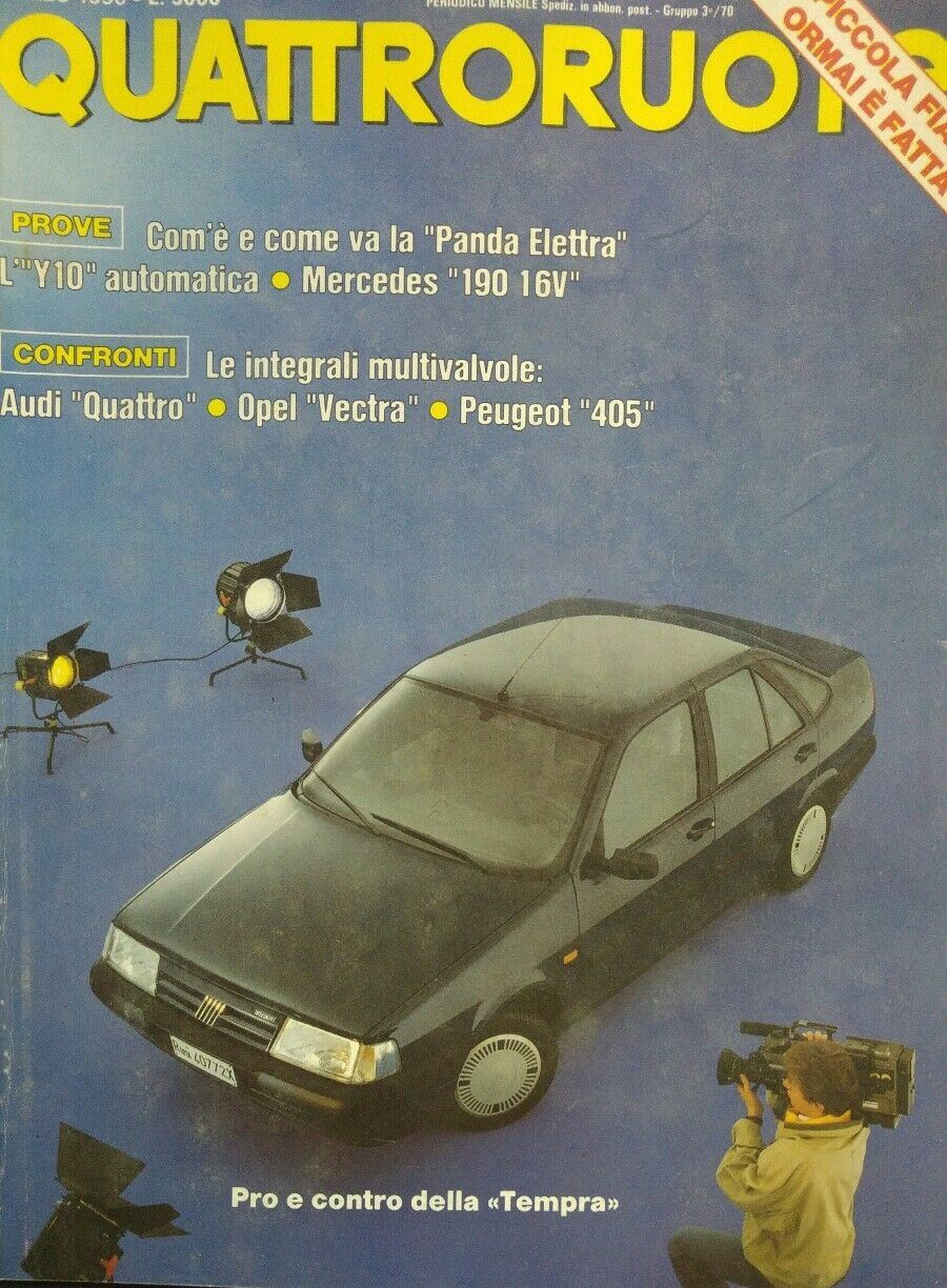 QUATTRORUOTE MARZO 1990