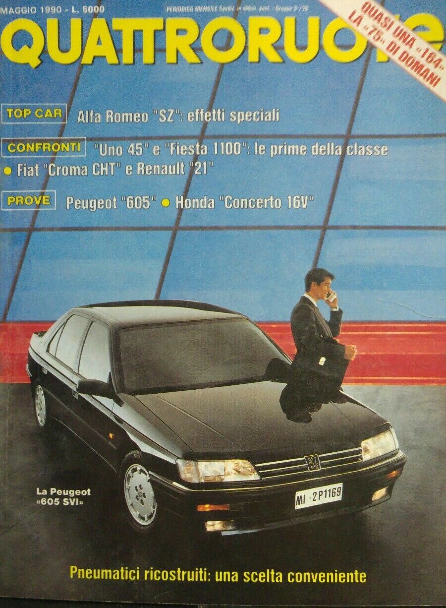 QUATTRORUOTE MAGGIO 1990