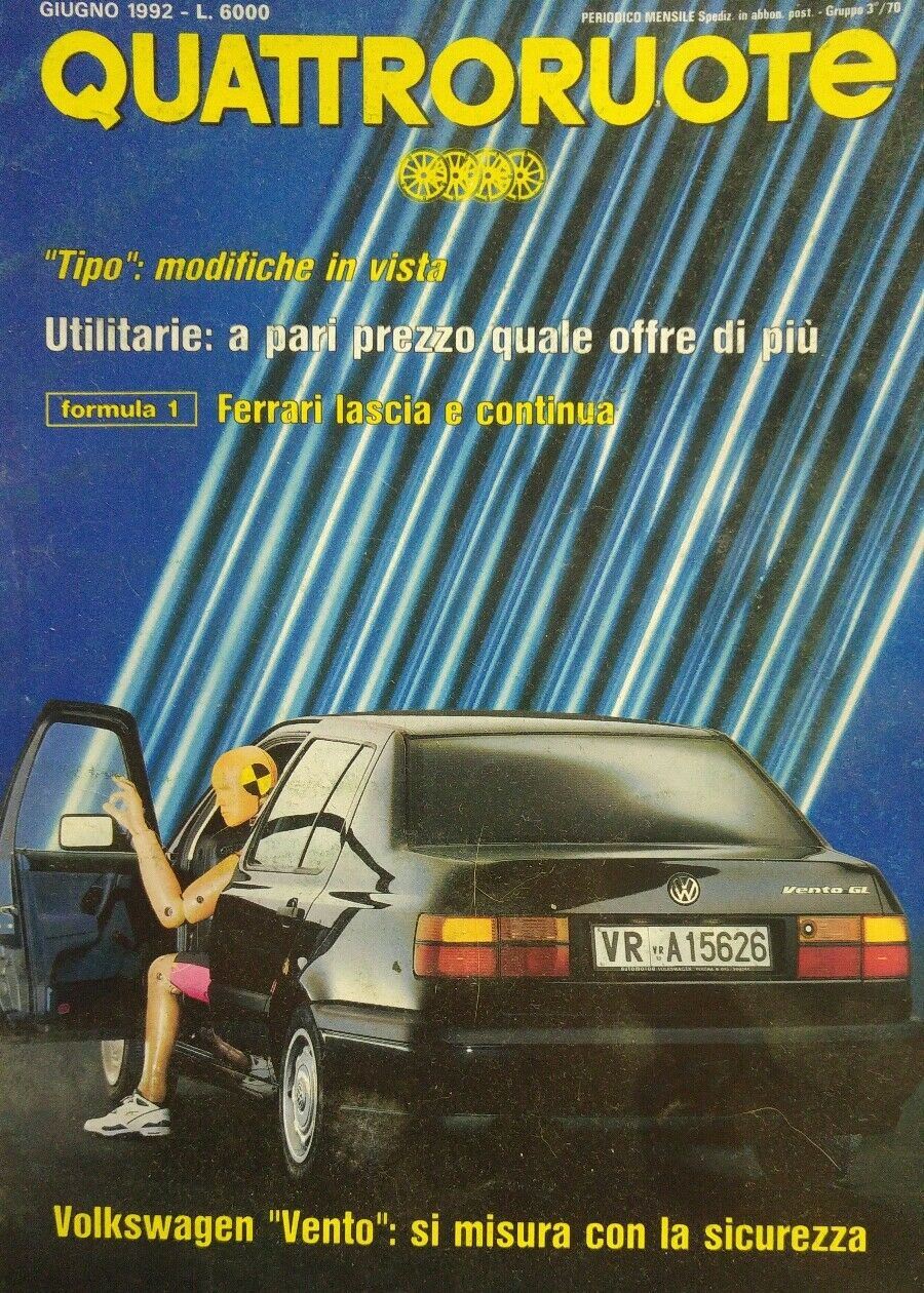 QUATTRORUOTE GIUGNO 1992