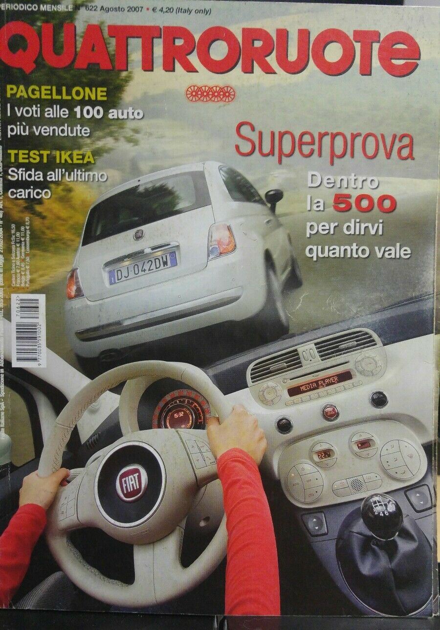 QUATTRORUOTE AGOSTO 2007