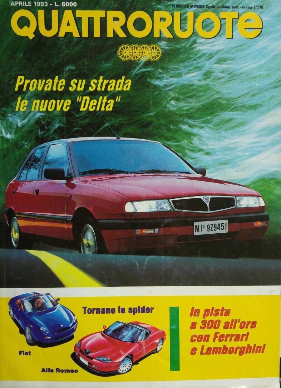 QUATTRORUOTE APRILE 1993