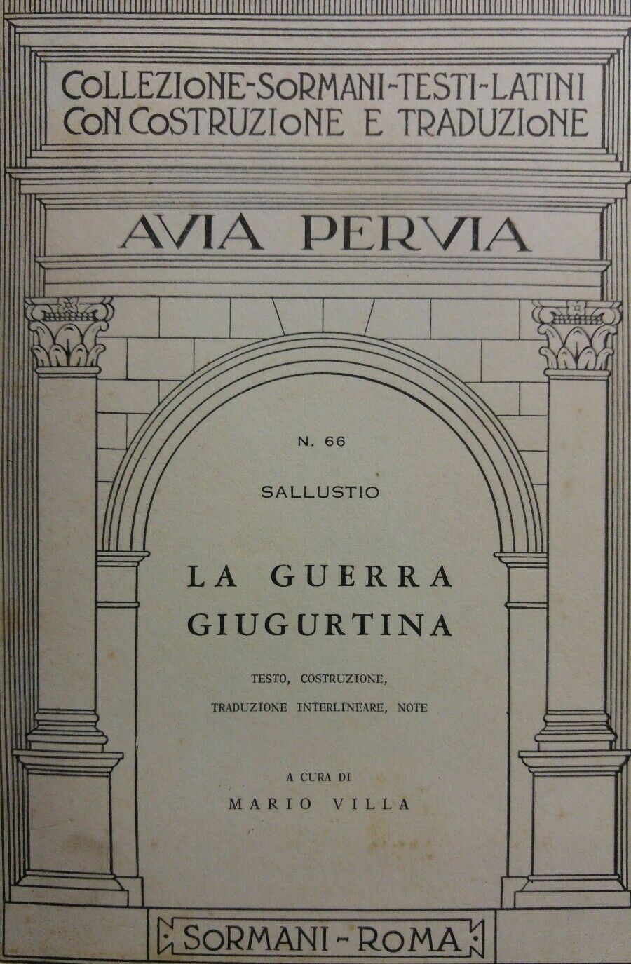 SALLUSTIO LA GUERRA GIGURTINA