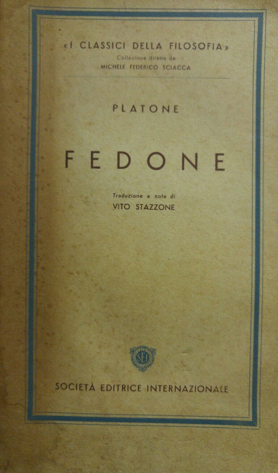PLATONE FEDONE