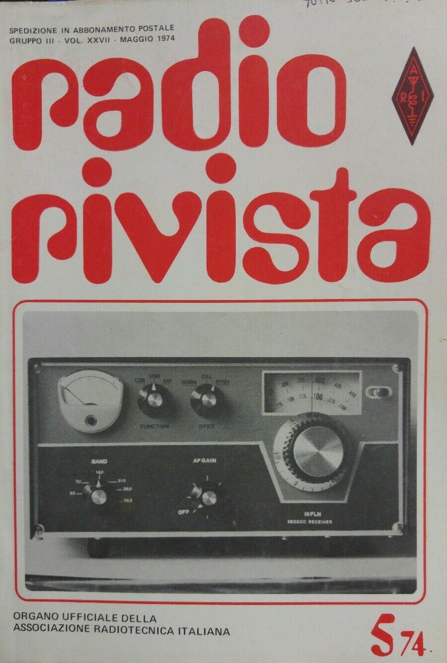 RADIO RIVISTA MAGGIO 1974