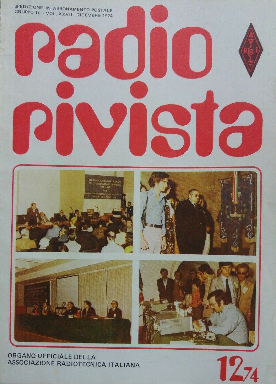 RADIO RIVISTA DICEMBRE 1974