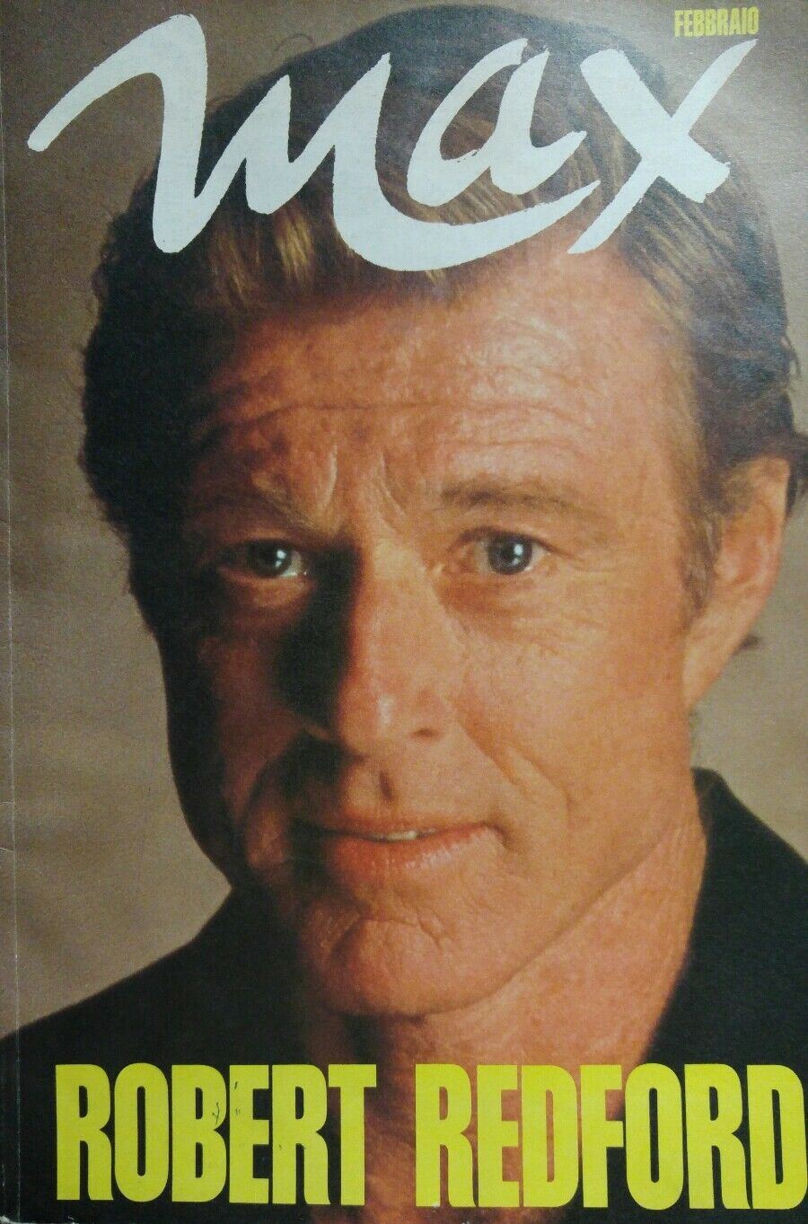 MAX FEBBRAIO 1991 ROBERT REDFORD