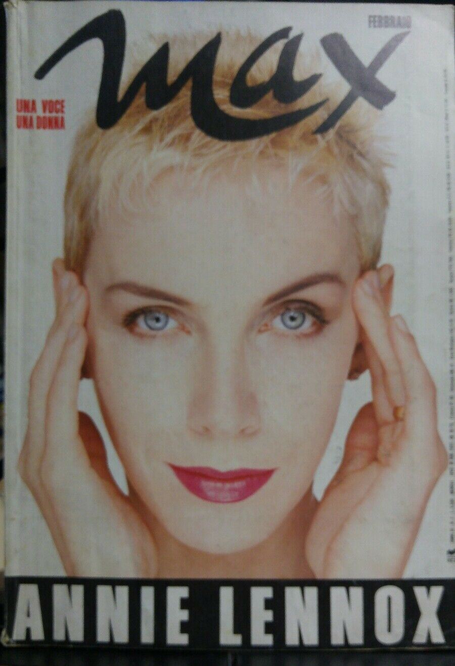 MAX FEBBRAIO 1990 ANNIE LENNOX