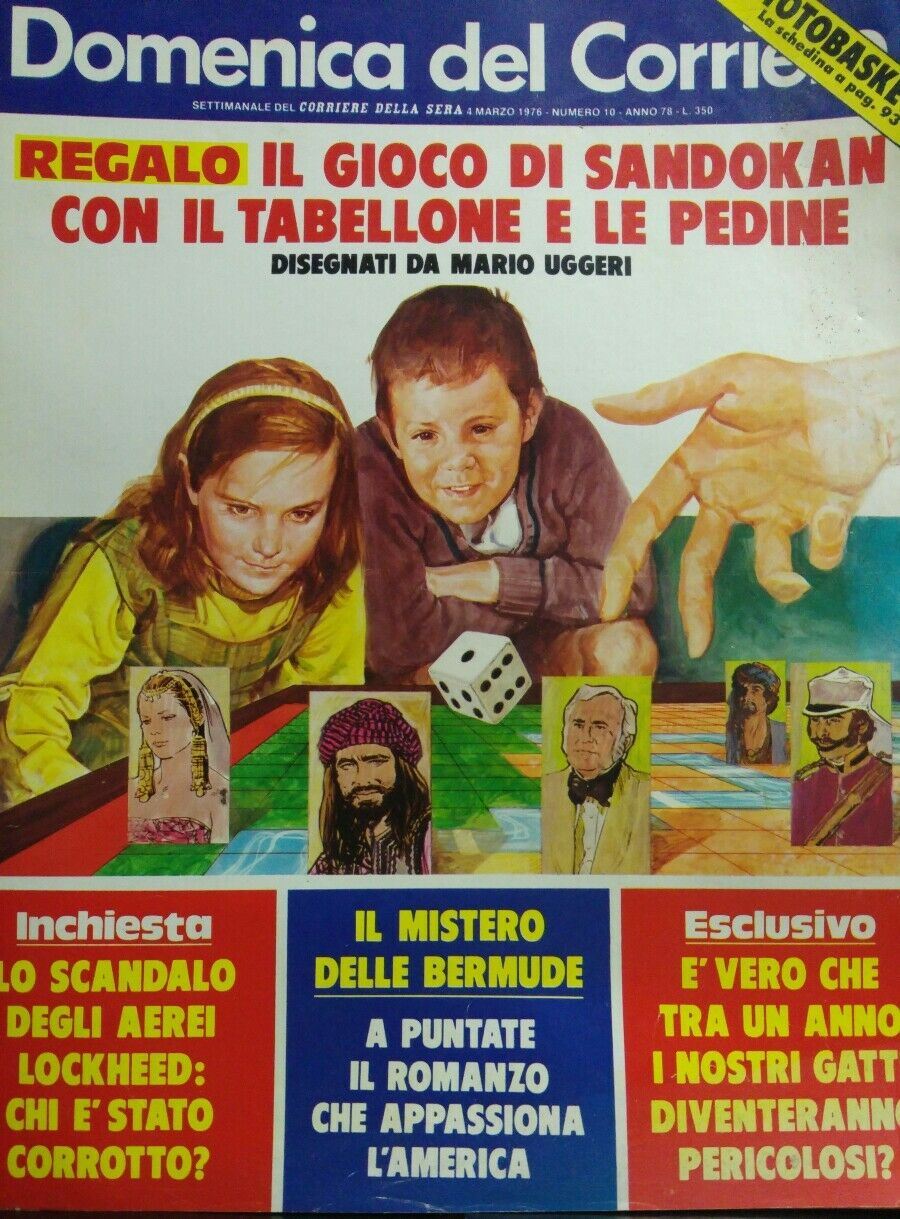 DOMENICA DEL CORRIERE N.10  4 MARZO 1976