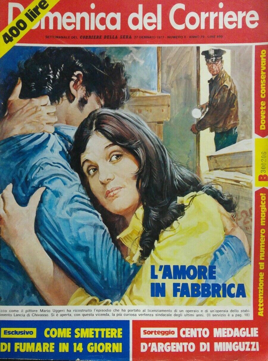 DOMENICA DEL CORRIERE N.4  1977