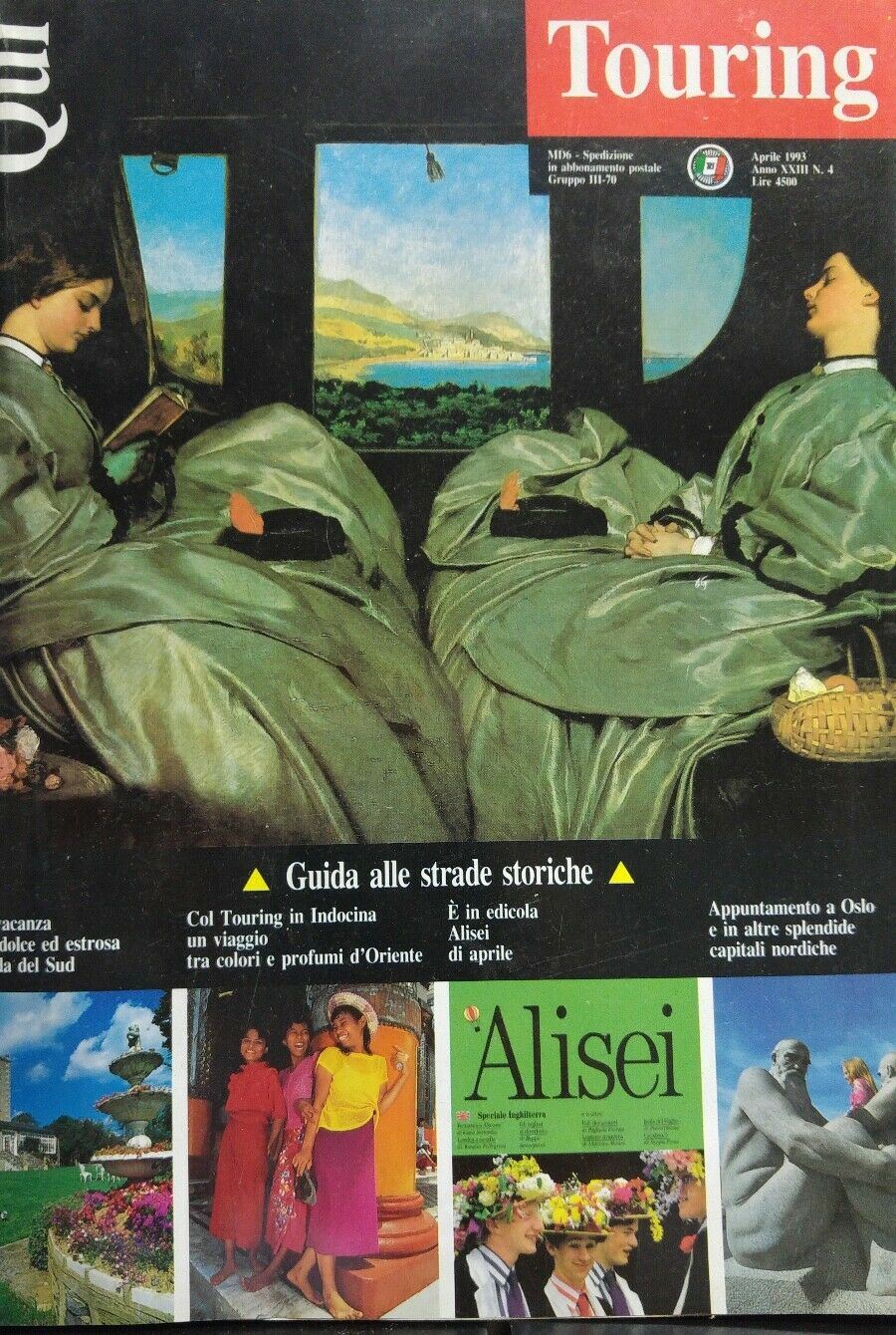 QUI TOURING N.4 1993 IRLANDA DEL SUD INDOCINA OSLO