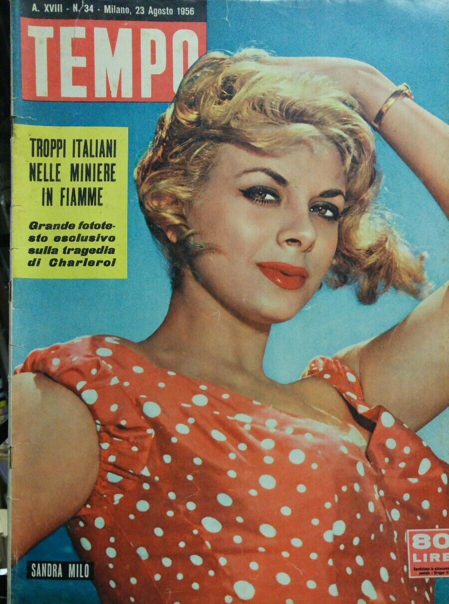 TEMPO N.34 1956 SANDRA MILO