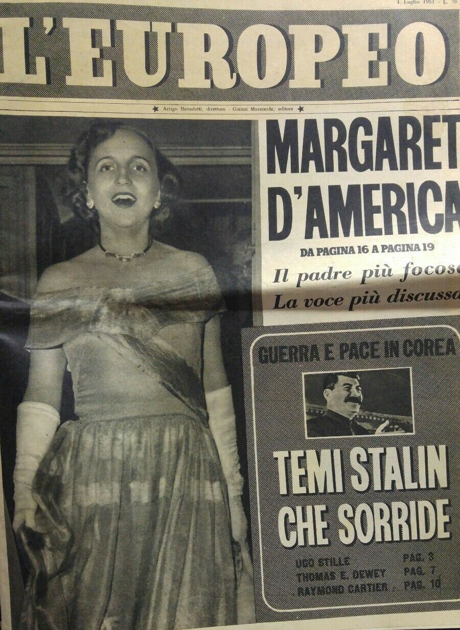 L'EUROPEO N.27 1951